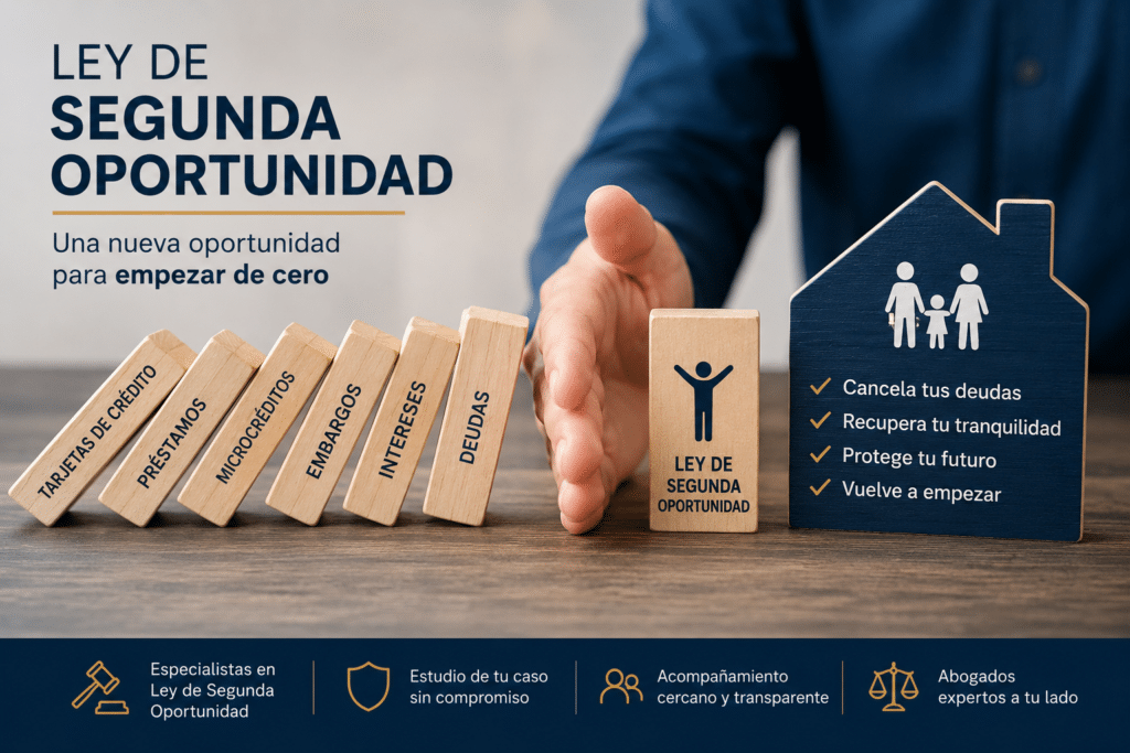 Quién puede acogerse a la Ley de Segunda Oportunidad para cancelar deudas en España